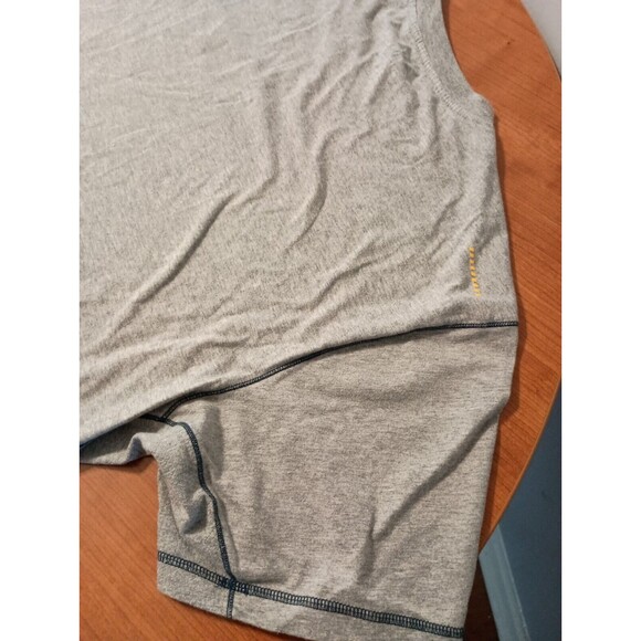 ARIAT Rebar Workman Pocket Short Sleeve T-Shirt Men's HEATHER GRAY XXLT Work - Picture 8 of 8